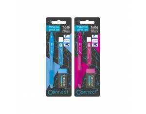 Olovka tehnička 0,5 mm grip T-050+mine+gumica Connect sortirano blister