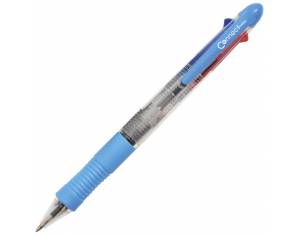 Olovka kemijska trobojna Connect svijetlo plava