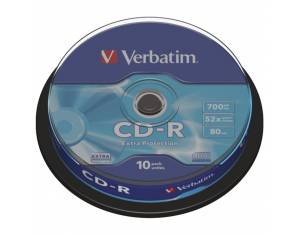 CD-R 700/80 52x spindl Extra protection pk10 Verbatim 43437