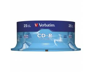 CD-R 700/80 52x spindl Extra protection pk25 Verbatim 43432