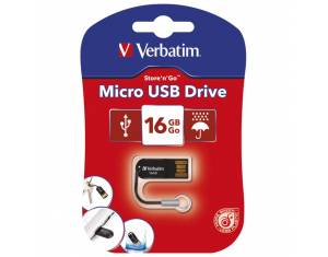 Memorija USB 16GB 2.0 Store'n'Go Micro Verbatim 44050 crna blister!!