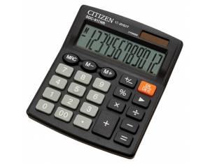 Kalkulator komercijalni 12mjesta Citizen SDC-812NR crni blister!!