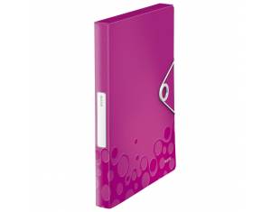Mapa s gumicom hrbat-30 mm A4 pp Wow Leitz 46290123 roza