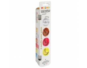 Boja tempera gvaš 25ml u čaši 6boja Primo 231TM6E metalik