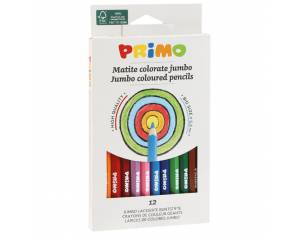 Boje drvene  12boja Jumbo Primo 510MAXI12E blister