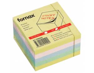 Blok samoljepljiv kocka 75x75 mm 450L Fornax 5boja