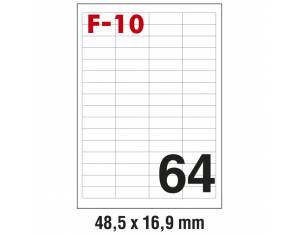 Etikete ILK  48,5x16,9mm pk100L Fornax F-10