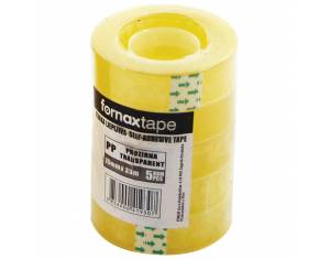 Traka ljepljiva 15 mm/33m pk5 Fornax prozirna