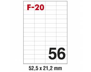 Etikete ILK  52,5x21,2mm pk100L Fornax F-20