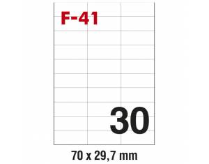 Etikete ILK  70x29,7 mm pk100L Fornax F-41