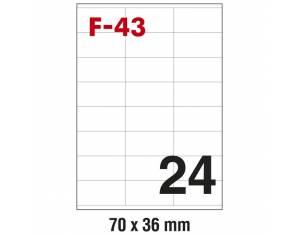 Etikete ILK  70x36 mm pk100L Fornax F-43