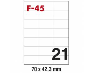 Etikete ILK  70x42,3mm pk100L Fornax F-45