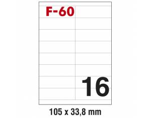 Etikete ILK 105x33,8 mm pk100L Fornax F-60