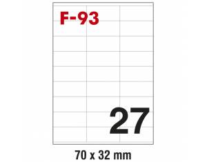 Etikete ILK  70x32 mm pk100L Fornax F-93