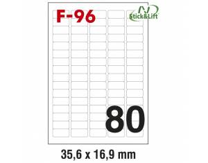 Etikete ILK  35,6x16,9 mm odljepljive pk100L Fornax F-96