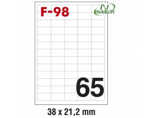 Etikete ILK  38x21,2mm odljepljive pk100L Fornax F-98