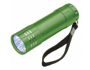 Svjetiljka ručna  9 LED metalna Montagris zelena