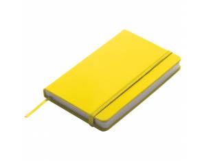 Notes  9x14 cm čisti 80L s gumicom Lübeck žuti