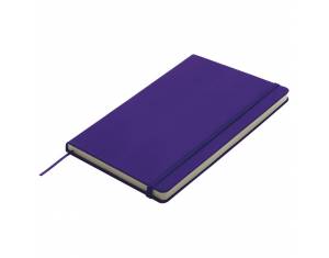 Notes 13x21 cm čisti 80L s gumicom Kiel ljubičasti