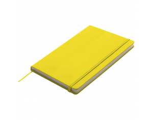 Notes 13x21 cm čisti 80L s gumicom Kiel žuti