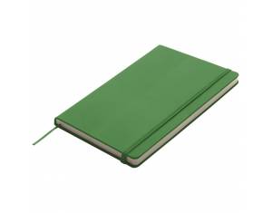 Notes 13x21 cm čisti 80L s gumicom Kiel zeleni