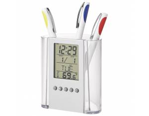 Čaša za olovke multifunkcijska prozirna