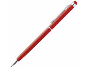 Olovka kemijska metalna+touch pen New Orleans crvena