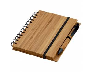 Blok kolegij 13x18 cm crte 70L natur + olovka kemijska bambus