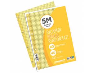 Blok za mapu uložnu 4 rupe A4 crte 40L Blasetti žuta