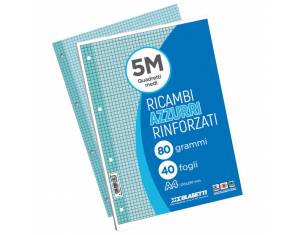 Blok za mapu uložnu 4 rupe A4 crte 40L Blasetti plavi