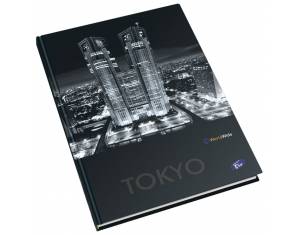 Teka tvrdi uvez A4 karo 96L 80g Cities By Night Elisa