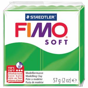 Masa za modeliranje 57g Fimo Soft Staedtler 8020-53 tropsko zelena