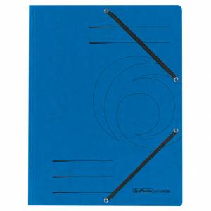 Fascikl klapa s gumicom karton A4 Herlitz 10843910 (10843910) plavi