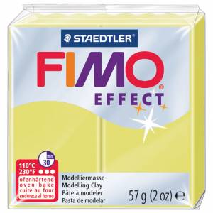 Masa za modeliranje 57g Fimo Effect Staedtler 8020-106 dragi kamen - citrin!!