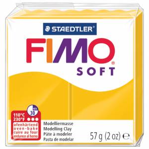 Masa za modeliranje 57g Fimo Soft Staedtler 8020-16 boja suncokreta