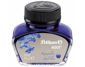 Tinta za nalivpero bočica 30ml 4001 Pelikan 301010 plava