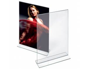 Stalak za 1 prospekt stolni plexi A6 Lebez 