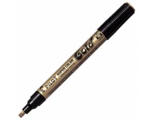 Marker permanentni 2-4 mm klinasti vrh Super Color Pilot SC-G-B zlatni