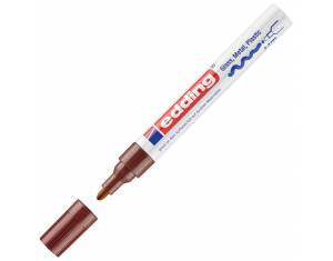 Marker permanentni lakirajući 2-4 mm Edding 750 smeđi