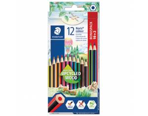 Boje drvene  12boja Noris colour Staedtler 185 C12P  10+2 boje gratis blister