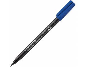 Marker permanentni 0,4 mm reciklirani Lumocolor Staedtler 313-3 plavi