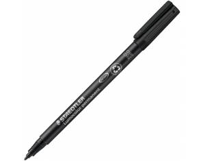 Marker permanentni 1 mm reciklirani Lumocolor Staedtler 317-9 crni