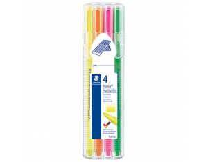 Signir 1-4mm neon Triplus Staedtler 362 SB4 4boje