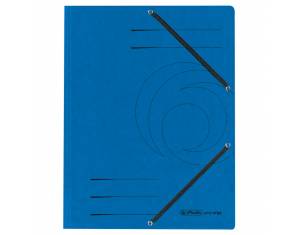 Fascikl klapa s gumicom karton A4 Herlitz 10843910 (10843910) plavi