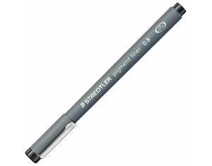 Flomaster za tehničko crtanje 0,8 mm pigment liner Staedtler 308 08-9 crni