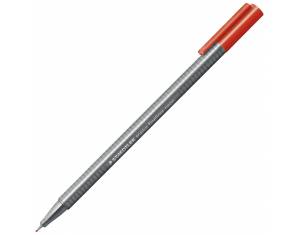 Flomaster fineliner 0,3mm Triplus Staedtler 334-201 neon crveni