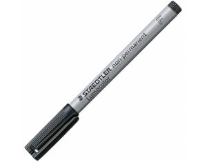 Marker nepermanentni 0,6mm reciklirani Lumocolor Staedtler 316-9 crni