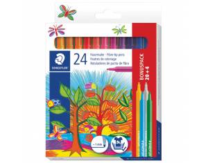 Flomaster školski  24boje Staedtler 325 C24