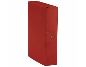 Mapa s gumbom hrbat- 80 mm A4 Delso line Esselte C8816/390388160 crvena