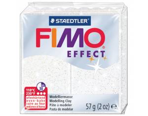 Masa za modeliranje   57g Fimo Effect Staedtler 8020-052 glitter bijela!!